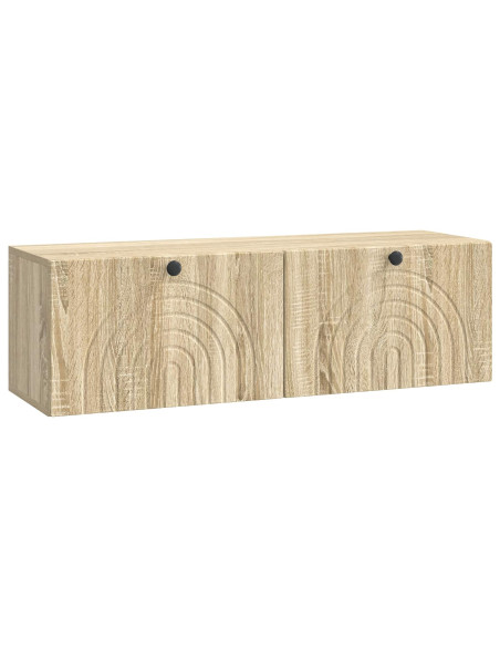 Mobile Porta TV da Muro Rovere Sonoma 98 x 31 x 30 cm