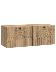 Mobile Porta TV da Muro Rovere Artigianale 78,5 x 31 x 30 cm