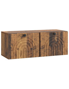 Mobile Porta TV da Muro Legno antico 78,5 x 31 x 30 cm