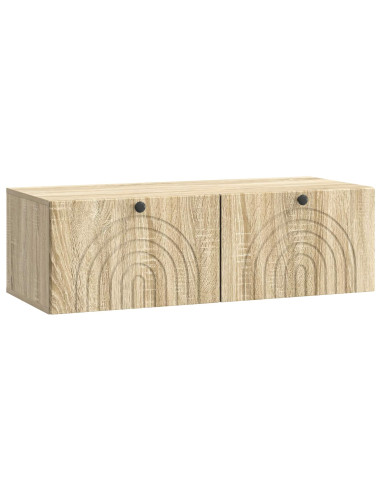 Mobile Porta TV da Muro Rovere Sonoma 98 x 41 x 30 cm