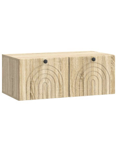 Mobile Porta TV da Muro Rovere Sonoma 78,5 x 41 x 30 cm