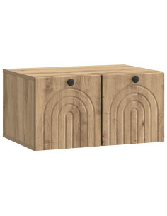 Mobile Porta TV da Muro Rovere Artigianale 59,5 x 41 x 30 cm