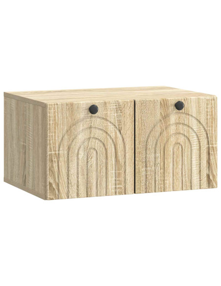 Mobile Porta TV da Muro Rovere Sonoma 59,5 x 41 x 30 cm