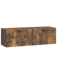 Mobile Porta TV da Muro Rovere Fumo 98 x 31 x 30 cm