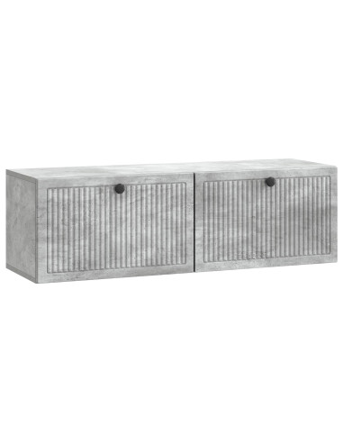 Mobile Porta TV da Muro Grigio Cemento 98 x 31 x 30 cm