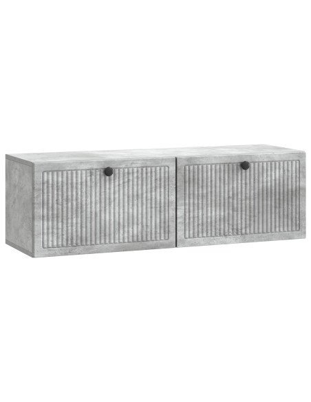 Mobile Porta TV da Muro Grigio Cemento 98 x 31 x 30 cm