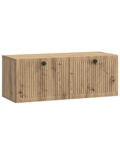 Mobile Porta TV da Muro Rovere Artigianale 78,5 x 31 x 30 cm