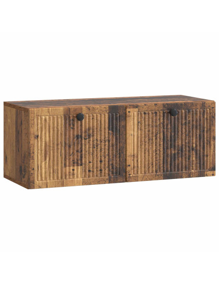 Mobile Porta TV da Muro Legno antico 78,5 x 31 x 30 cm