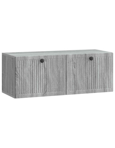 Mobile Porta TV da Muro Grigio Sonoma 78,5 x 31 x 30 cm