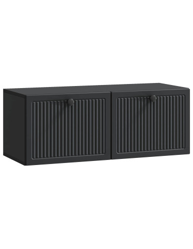 Mobile Porta TV da Muro Nero 78,5 x 31 x 30 cm