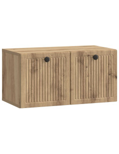 Mobile Porta TV da Muro Rovere Artigianale 59,5 x 31 x 30 cm