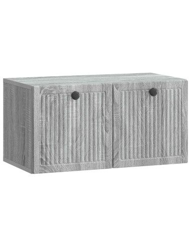 Mobile Porta TV da Muro Grigio Sonoma 59,5 x 31 x 30 cm