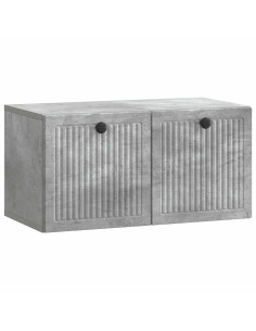 Mobile Porta TV da Muro Grigio Cemento 59,5 x 31 x 30 cm