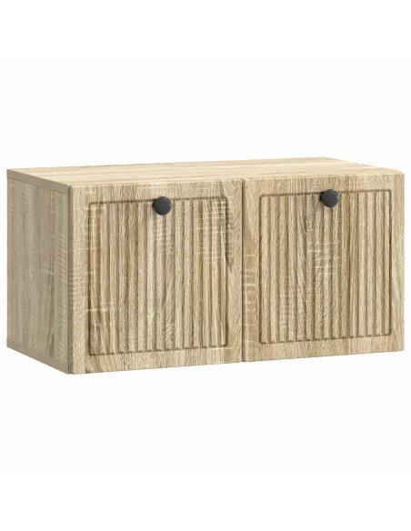 Mobile Porta TV da Muro Rovere Sonoma 59,5 x 31 x 30 cm