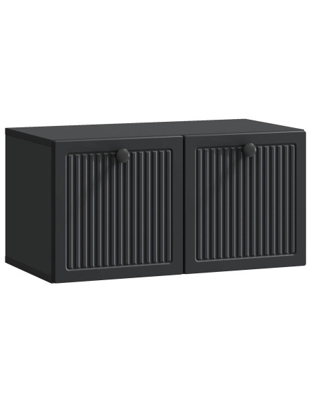 Mobile Porta TV da Muro Nero 59,5 x 31 x 30 cm