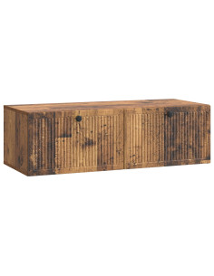 Mobile Porta TV da Muro Legno antico 98 x 41 x 30 cm
