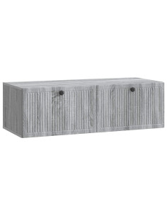 Mobile Porta TV da Muro Grigio Sonoma 98 x 41 x 30 cm