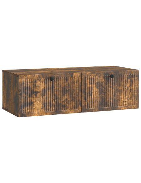 Mobile Porta TV da Muro Rovere Fumo 98 x 41 x 30 cm
