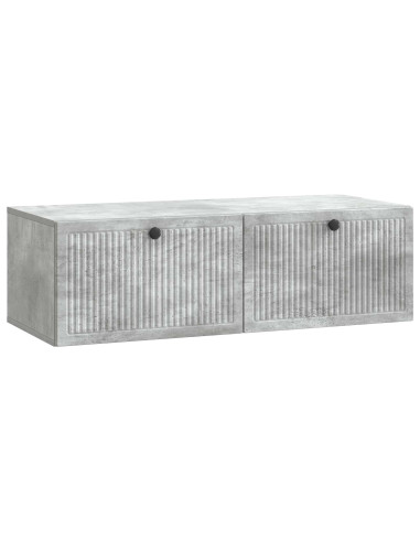 Mobile Porta TV da Muro Grigio Cemento 98 x 41 x 30 cm