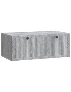 Mobile Porta TV da Muro Grigio Sonoma 78,5 x 41 x 30 cm