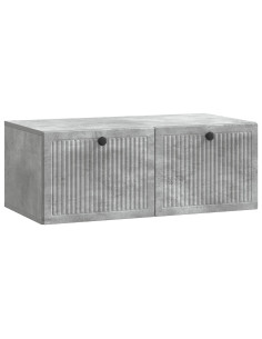 Mobile Porta TV da Muro Grigio Cemento 78,5 x 41 x 30 cm