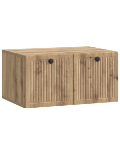 Mobile Porta TV da Muro Rovere Artigianale 59,5 x 41 x 30 cm