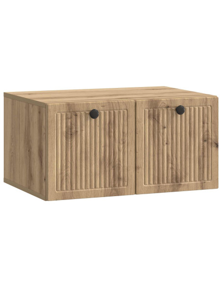 Mobile Porta TV da Muro Rovere Artigianale 59,5 x 41 x 30 cm