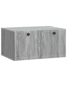 Mobile Porta TV da Muro Grigio Sonoma 59,5 x 41 x 30 cm