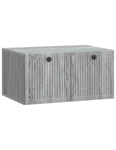 Mobile Porta TV da Muro Grigio Sonoma 59,5 x 41 x 30 cm