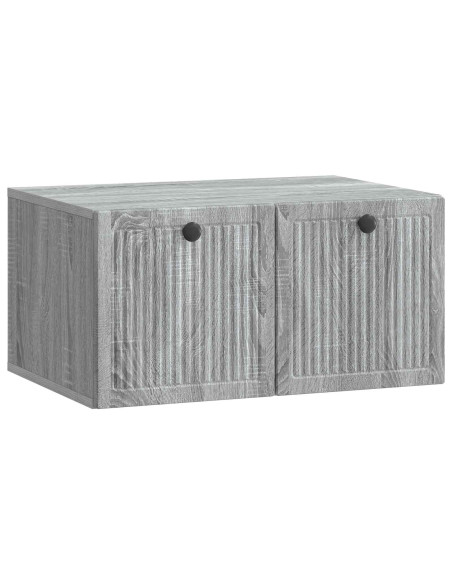 Mobile Porta TV da Muro Grigio Sonoma 59,5 x 41 x 30 cm