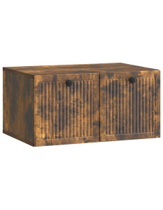 Mobile Porta TV da Muro Rovere Fumo 59,5 x 41 x 30 cm