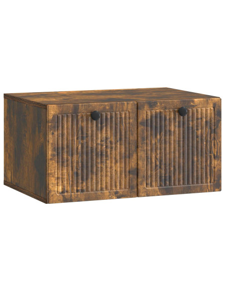 Mobile Porta TV da Muro Rovere Fumo 59,5 x 41 x 30 cm