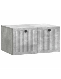 Mobile Porta TV da Muro Grigio Cemento 59,5 x 41 x 30 cm