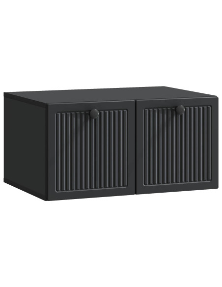 Mobile Porta TV da Muro Nero 59,5 x 41 x 30 cm