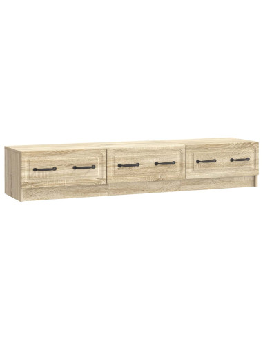 Mobile TV Rovere Sonoma 147 x 34,5 x 27 cm Legno ingegnerizzato