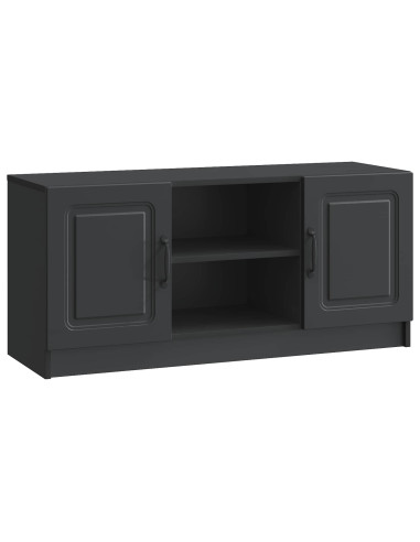 Mobile TV Nero 102 x 34,5 x 47 cm Legno ingegnerizzato