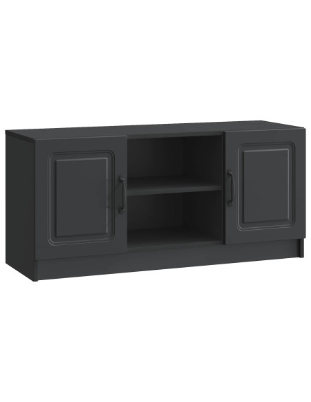 Mobile TV Nero 102 x 34,5 x 47 cm Legno ingegnerizzato