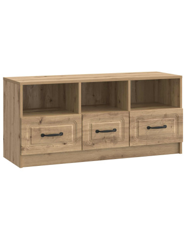 Mobile TV con cassetto Rovere Artigianale 102 x 34,5 x 47 cm