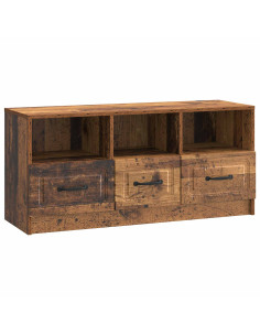 Mobile TV Legno antico 102 x 34,5 x 47 cm Legno ingegnerizzato