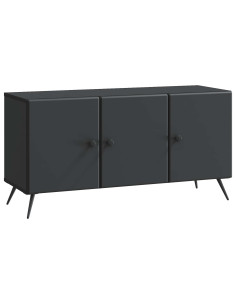 Mobile TV Nero 99 x 34,5 x 50 cm Legno ingegnerizzato
