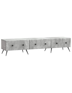 Mobile TV con cassetto Grigio Cemento 147 x 34,5 x 30 cm