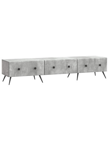 Mobile TV con cassetto Grigio Cemento 147 x 34,5 x 30 cm