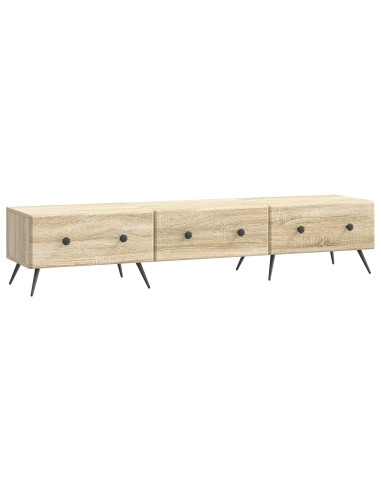 Mobile TV Rovere Sonoma 147 x 34,5 x 30 cm Legno ingegnerizzato