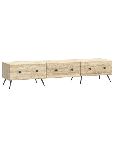 Mobile TV Rovere Sonoma 147 x 34,5 x 30 cm Legno ingegnerizzato