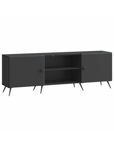 Mobile TV Nero 150 x 31 x 50 cm Legno ingegnerizzato