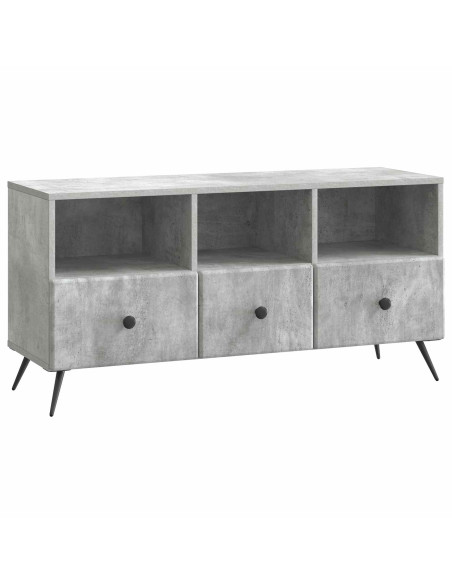 Mobile TV con cassetto Grigio Cemento 102 x 34,5 x 50 cm