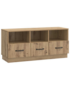 Mobile TV con cassetto Rovere Artigianale 102 x 34,5 x 47 cm