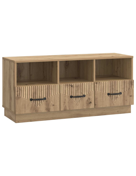 Mobile TV con cassetto Rovere Artigianale 102 x 34,5 x 47 cm