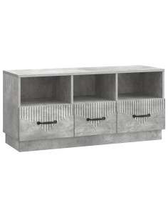 Mobile TV con cassetto Grigio Cemento 102 x 34,5 x 47 cm