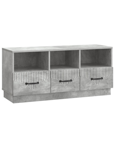 Mobile TV con cassetto Grigio Cemento 102 x 34,5 x 47 cm